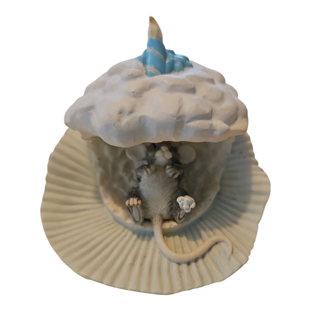 Vtg Charming Tails: "Happy Birthday" by Fitz & Floyd
